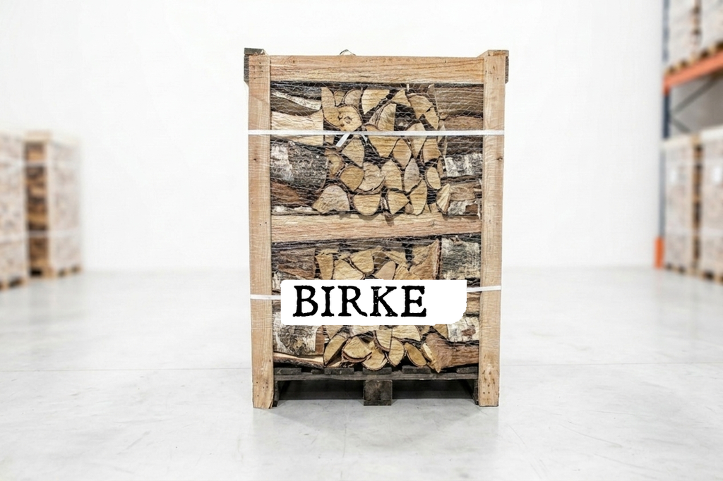 Brennholz Palette - Birke - 30/33 cm - kammergetrocknet - 1,8 RM