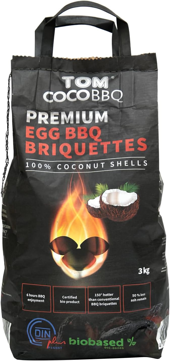 Tom Coco KS1964 Grillkohle aus Kokosnuss – Bild 1