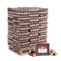 Spark Buchen-Kaminbriketts rund 960 kg auf Palette – Bild 1