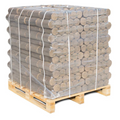 Nestro Hartholzbriketts rund Briketts Buche Eiche Brennholz 2880kg 3 Paletten – Bild 1
