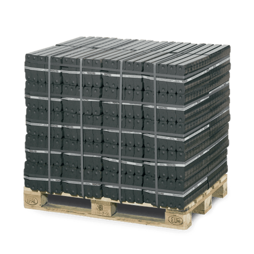 Rekord Braunkohlebriketts 25kg | 1000kg Palette – Bild 4