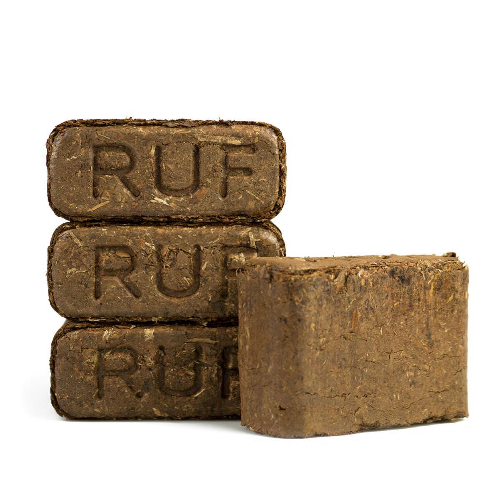 RUF Rindenbriketts / GLUTHALTER – 1000 kg Palette – Bild 2