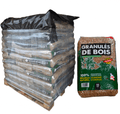 Holzpellet-Palette 66 Säcke ECOBOIS Premium-Pellets