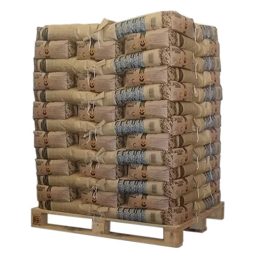 Premium Holzpellets DIN plus A1 – Palette 975 kg