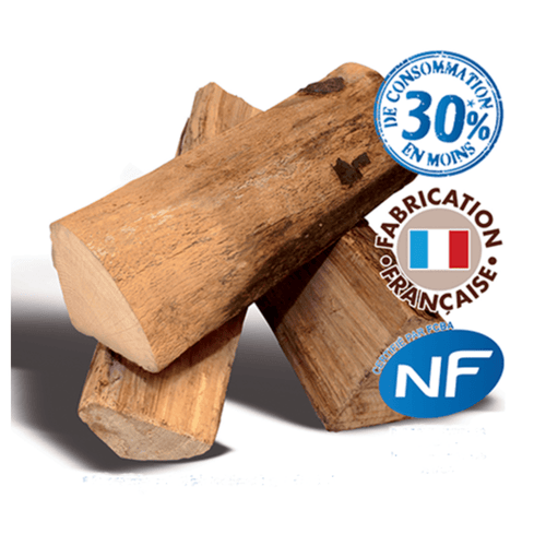 25 cm ultratrockenes Premium-Brennholz für effizientes Heizen