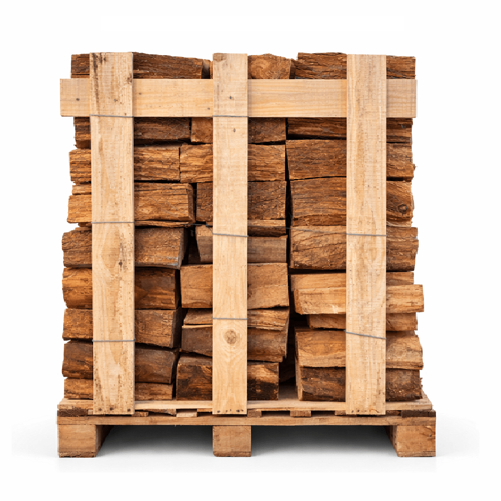Buchen-Brennholz 30 cm kammergetrocknet auf Palette