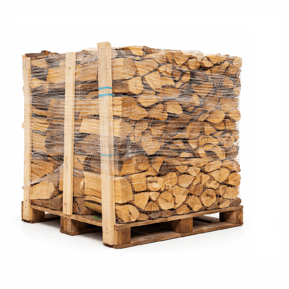 Hainbuchen-Brennholz 30 cm trockene Scheite auf Palette