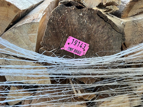 Brennholz 50 cm auf Palette, garantiert trockenes Hartholz