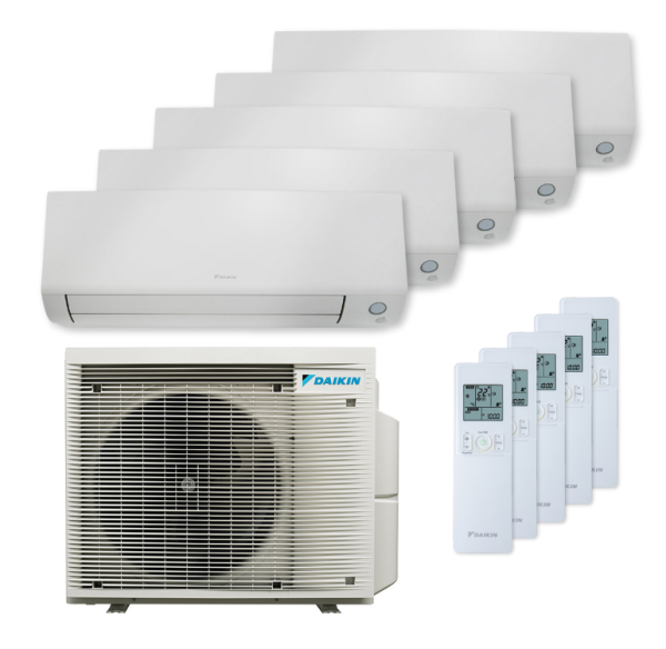 Daikin Perfera 5x FTXM 20A und 5MXM90A9 Multi-Split Klimaanlage – Bild 1